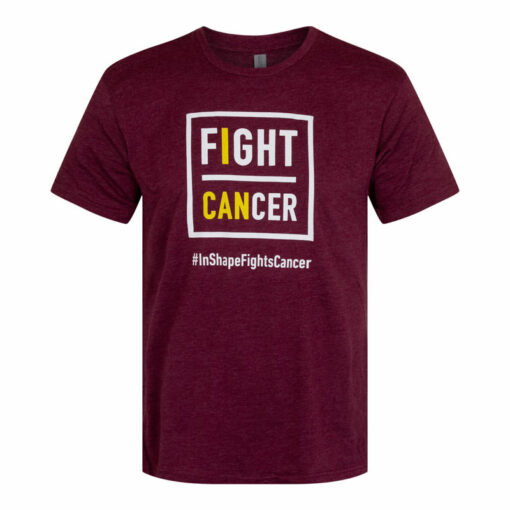 Fight Cancer Maroon Tee