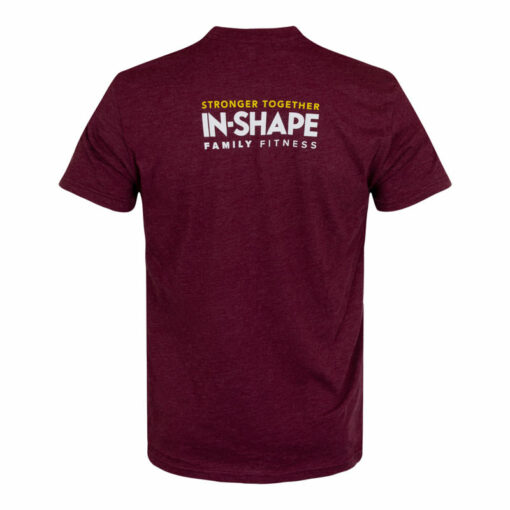 Fight Cancer Maroon Tee - Image 2